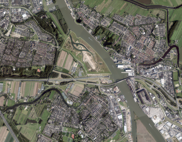 luchtfoto Crezéepolder