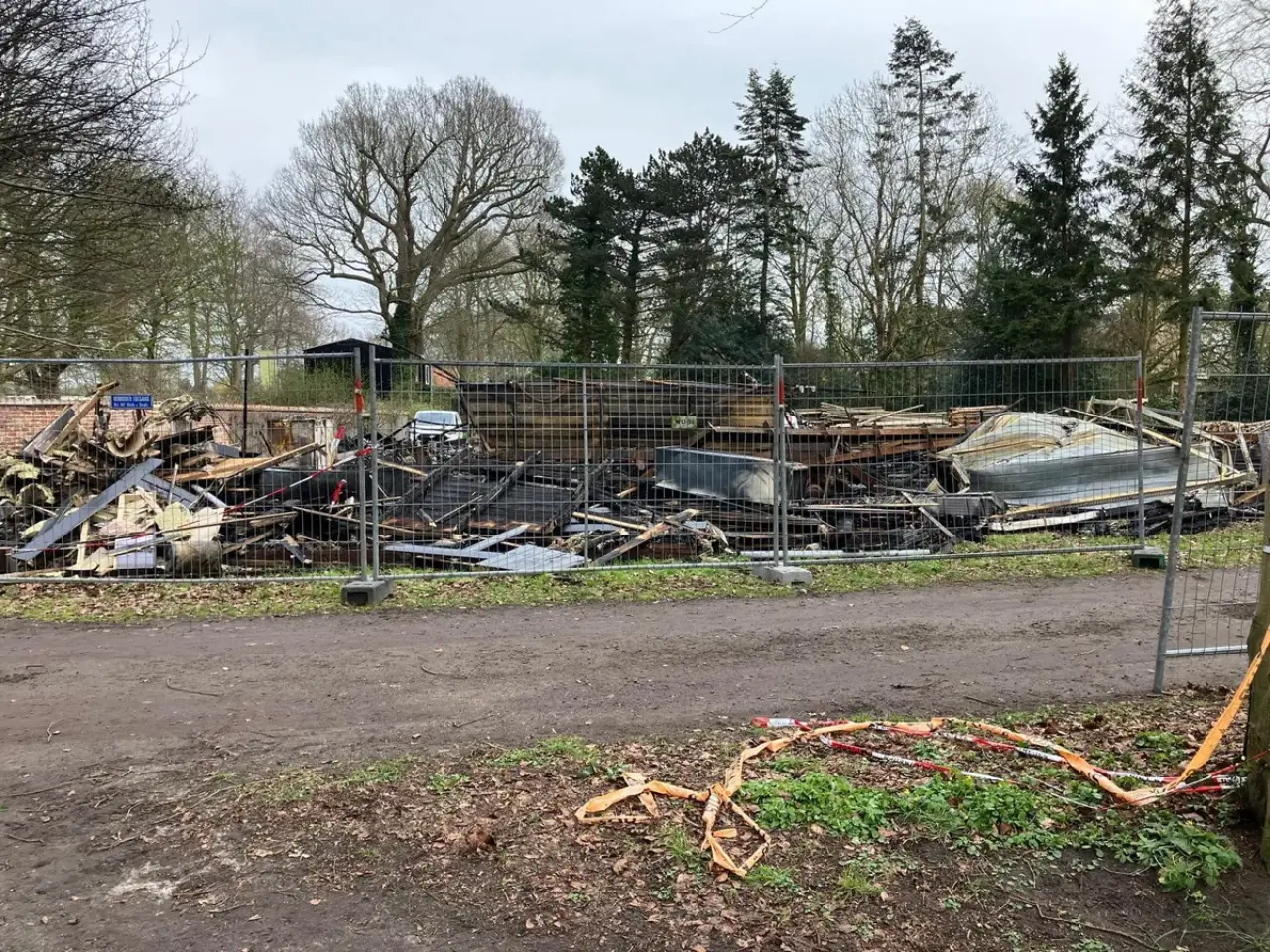 Brand Werkschuur Oostvoorne Hoflaan